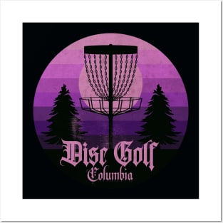 Disc Golf Columbia Sunday Posters and Art